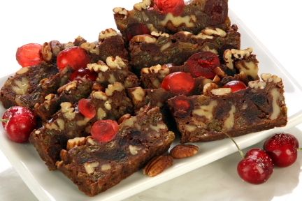 CHOCOLATE CHERRY FRUITCAKE Recipe ~ NO BAKE and GOOD   