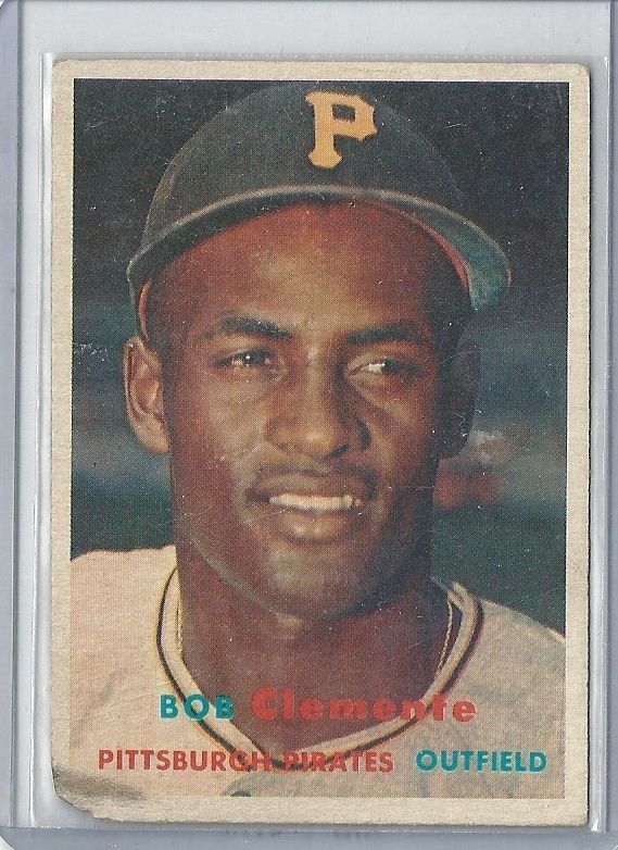 1957 Topps Roberto Clemente Pittsburgh Pirates #76  