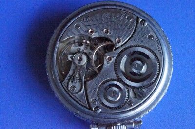 16 SIZE 21J ILLINOIS BUNN SPECIAL AUTHENTIC RAILROAD POCKET WATCH SN 