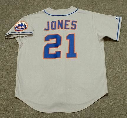CLEON JONES New York Mets 1969 Throwback Jersey XXL  