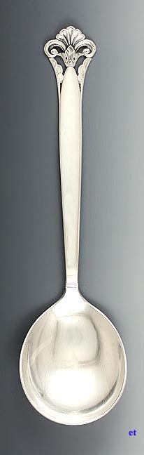 NORWEGIAN TH MARTHINSEN STERLING CLOISTER 1947 SPOON  