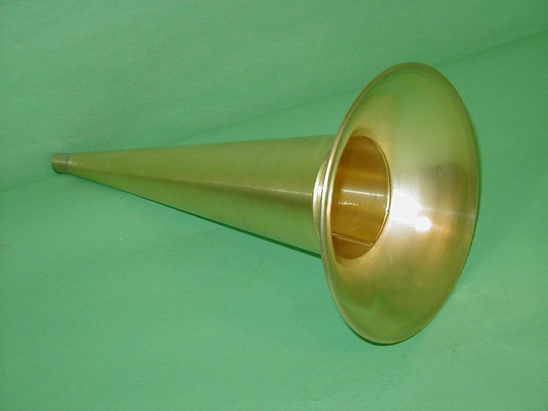 Edison Columbia Cylinder Phonograph Horn all Brass 14  