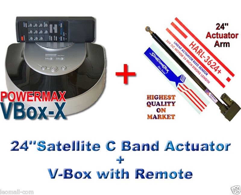 BOX Controller/Positioner/Remote + 24 Dish Actuator  