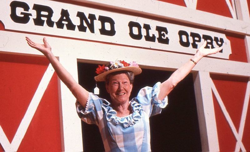 Orig 35mm Transparency Minnie Pearl @ Grand Ole Opry  