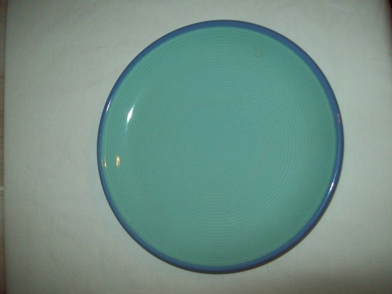 Seafoam Stoneware Salad Plate by Ranmaru Mint  