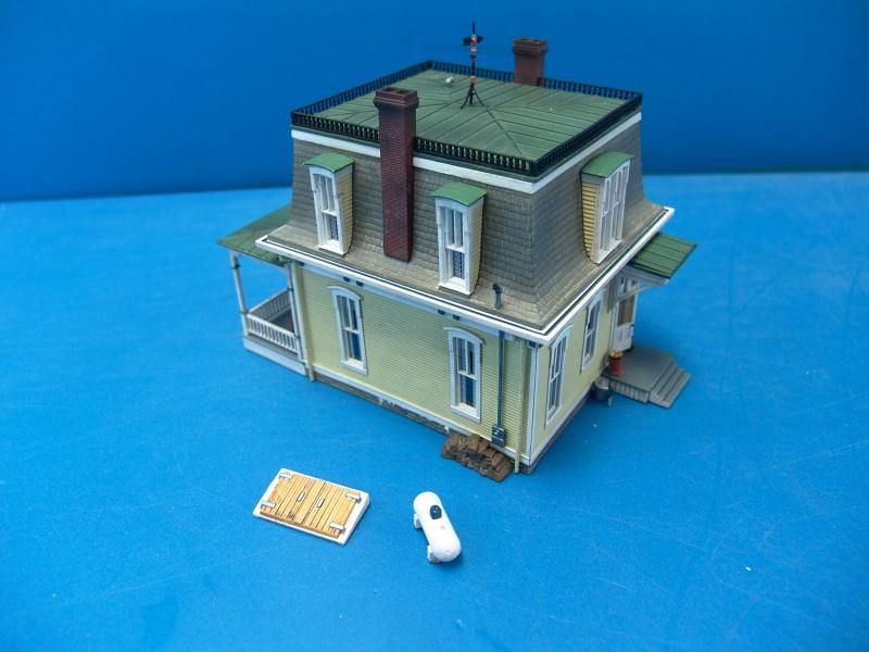 HO Scale Model Train Building Buildings Houses Church Hardware PARTS 