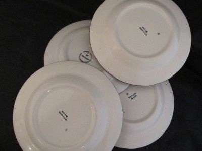 Metlox Poppytrail Sculptured Grape   Set of 4 Salad Plates   Lot F 