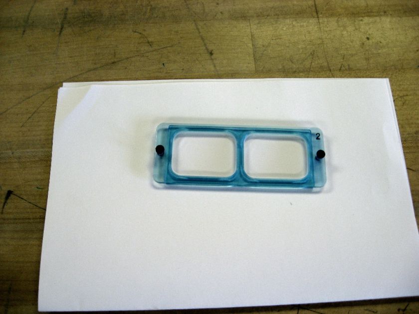 Lens Plate( #LP 2) For A DA2 Optivisor, 1 1/2 Power New  