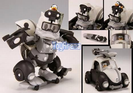 Transformers Disney Donald Duck Monochrome Version NEW  