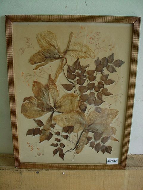 Great antique flowers collage, NR # as/587  