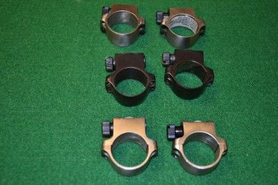 TWO Sets of Ruger M77 1 Rings One Set Incomplete 77/22 Rings  