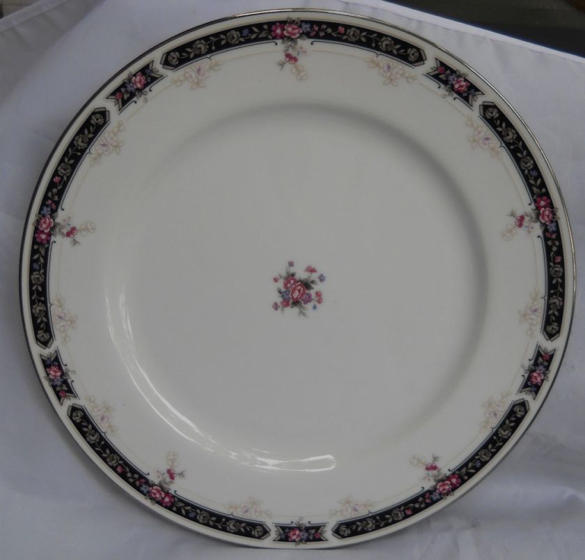 ROYAL PRESTIGE MIDNIGHT MOOD 4122 DINNER PLATE S NEW  