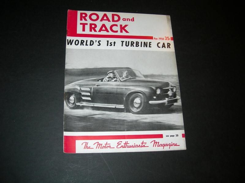 Road and Track   April 1950 BMW LANCHESTER FIAT  