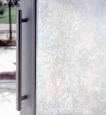 Privacy Sidelights RICE PAPER Etched Glass Window Film  