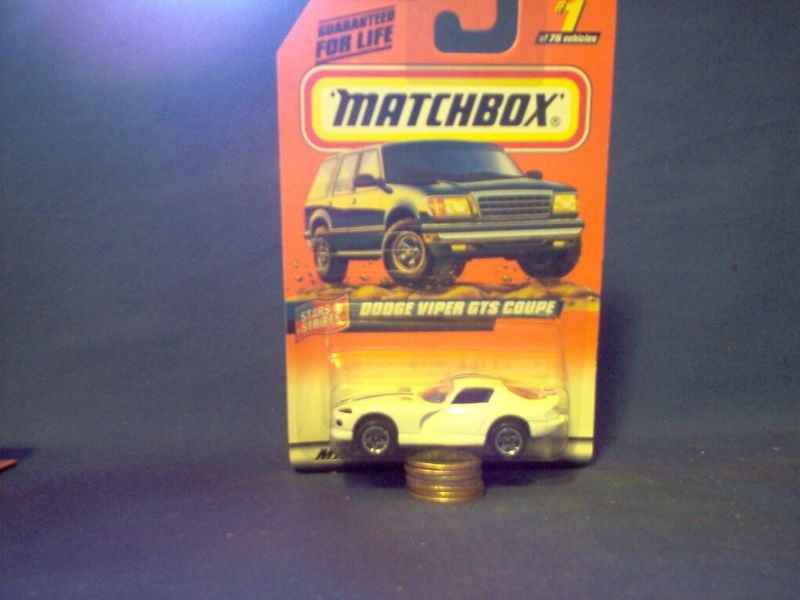 Matchbox Stars & Stripes #1 Dodge Viper GTS Coupe  