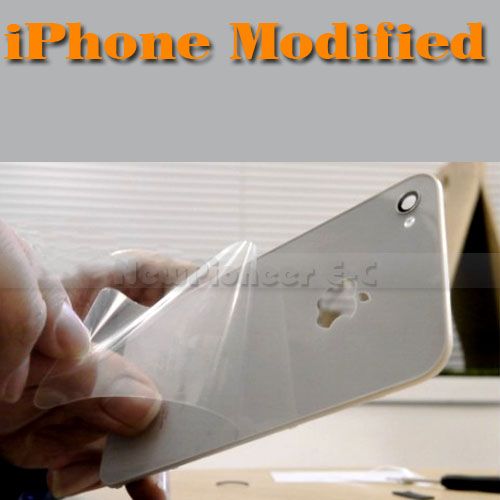   Luminescent LED Light Mod Kit Glowing Logo Case for iPhone 4G+Tools
