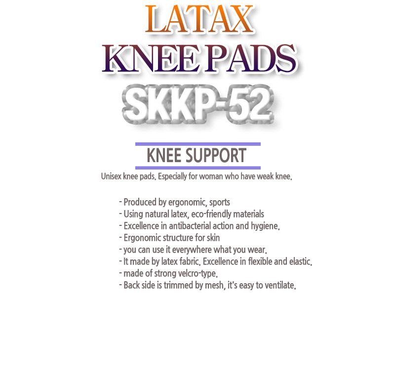 Mens Womens Hiking Sports LATEX Knee Support SKKP 52  