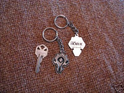 WOW World of Warcraft HORDE Keychain  