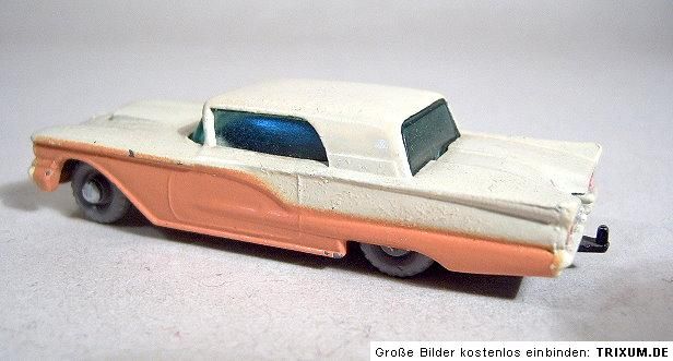 Matchbox RW No.75A Ford Thunderbird black base GPW  