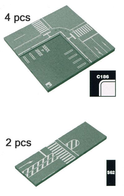 UNITRAM Expansion Set Street Corner   Kato 40 821  