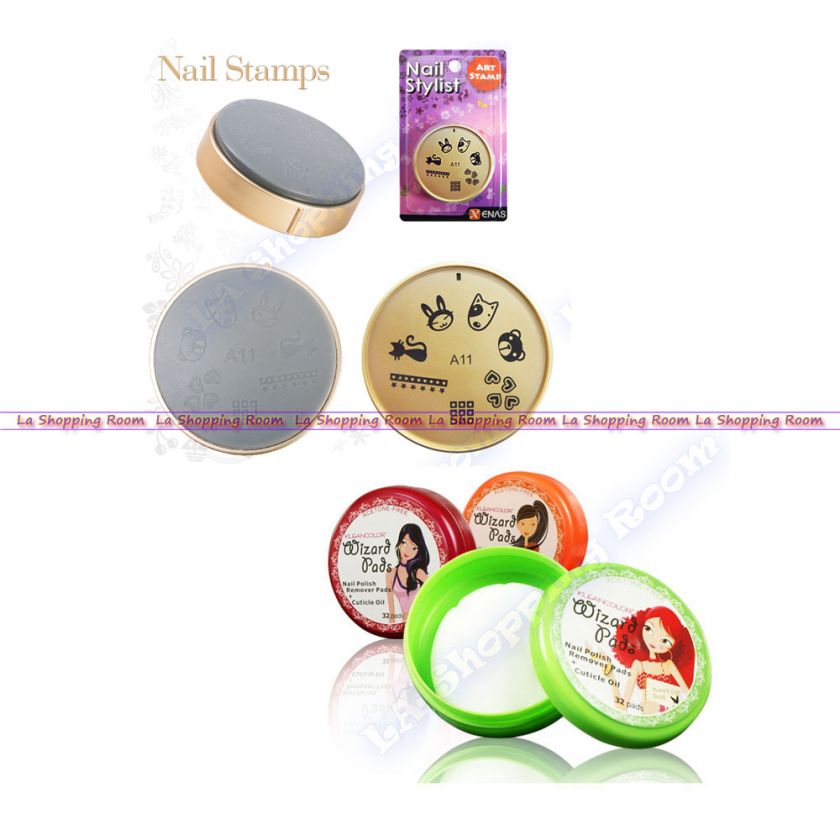 Nail Art Stamp ENAS design image stamping DIY stencil printing salon 