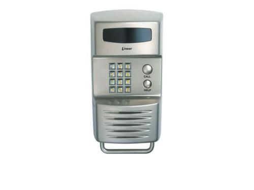 RE 1 Nickel Telephone Intercom Entry Keypad System RE1N  