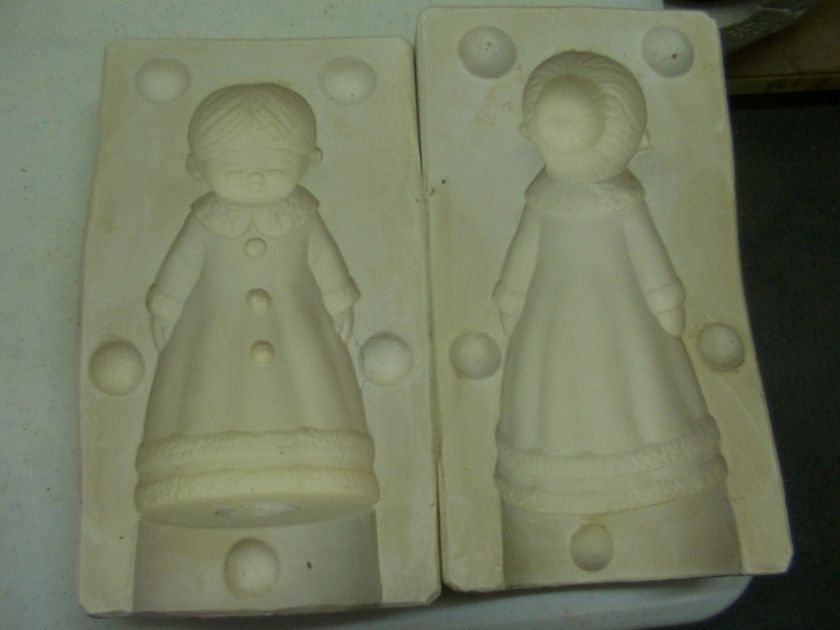 KISSING SANTA & MRS. / CRAMER / CERAMIC MOLD  