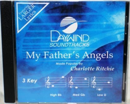 Charlotte Ritchie My Fathers Angels Accompaniment CD  