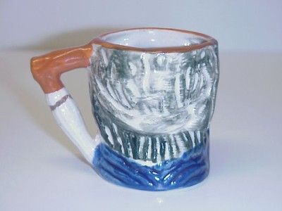 TOBY CHARACTER JUG CUP MADE IN OCCUPIED JAPAN  