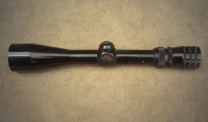 Vintage USA Redfield Tracker 3x 9x Rifle Scope Gloss Finish Clean NR 