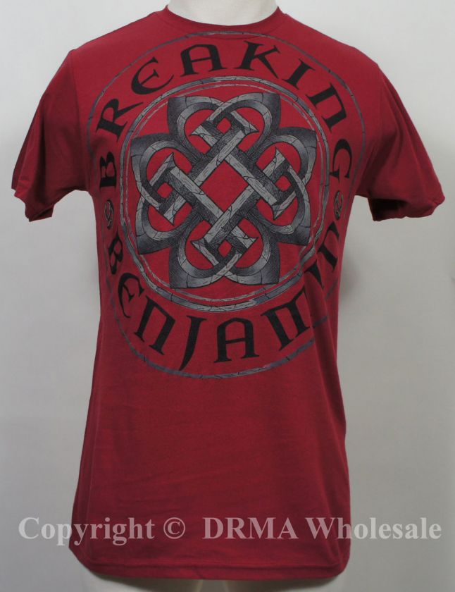   BREAKING BENJAMIN Stone Logo Slim T Shirt S M L XL NEW  