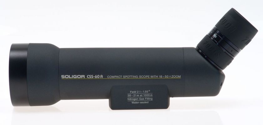 SOLIGOR COMPACT SPOTTING SCOPE CSS 60A NEW BOXED MINT  