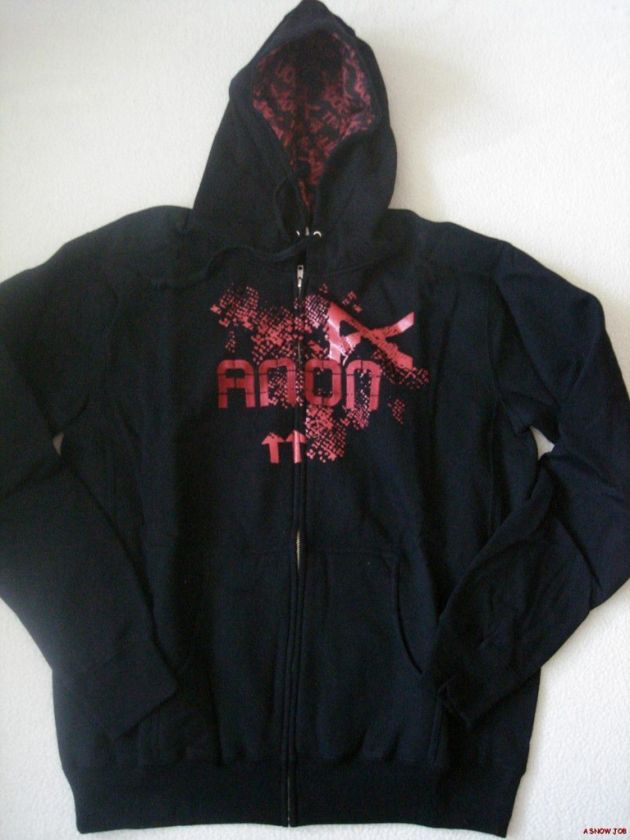 NEW ANON BURTON MENS BOP FULL ZIP HOODIE JACKET L  