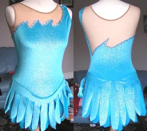 NEW STONED SHARENE ICE SKATING/BATON DRESS Ladies XS  