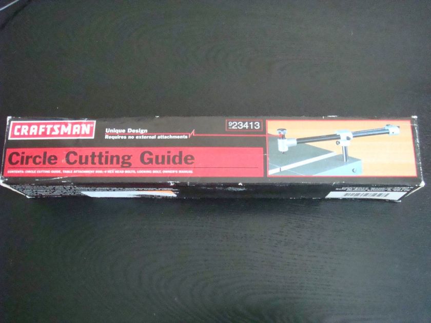 NEW CRAFTSMAN CIRCLE CUTTING GUIDE #9 23413  