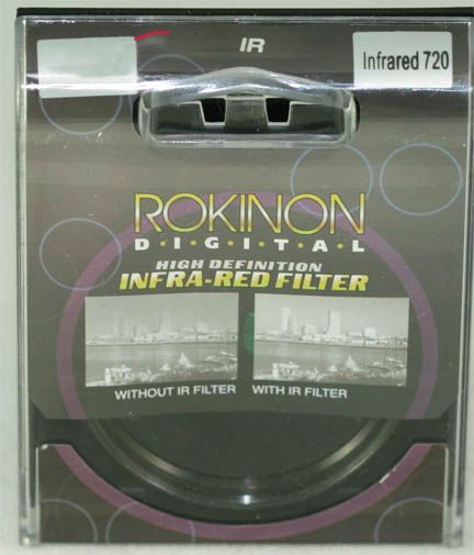 52mm Infra Red IR Filter Nikon D5000 D60 D80 D90 D300  