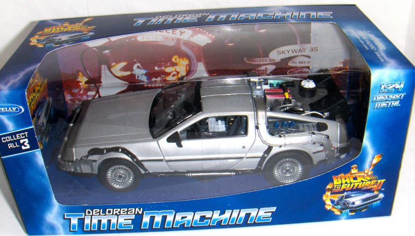   the Future II 2 Delorean Time Machine 124 Mr. Fusion Gull Wing DMC 12