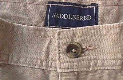 NEW Mens SADDLEBRED Khaki CARGO Shorts  PICK SIZE  