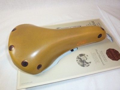 Brooks B304 Colt Mustard Enamel bicycle saddle NEW  