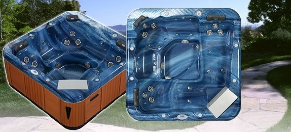 NEW BUDGET HOT TUB   LARGE 5 PERSON SPA, BEST DEAL HOT TUBS SPAS 