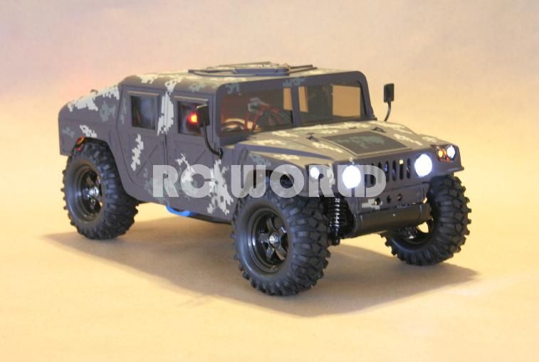 TAMIYA 1/12 RC TRUCK HUMMER M1025 HUMMER DIGITAL CAMO #58154 *READY TO 