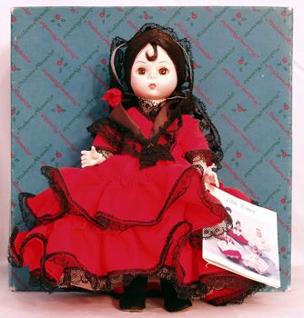 MADAME ALEXANDER DOLL 8,SPAIN # 595, COLLECTIBLE VGC  