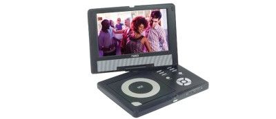 NEW NAXA NPD 950 9 SWIVEL SCREEN PORTABLE DVD PLAYER  