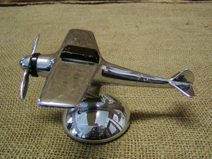 Vintage Airplane Mechanical Cigarette Lighter  Antique  