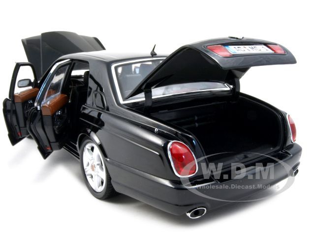 2002 BENTLEY ARNAGE R BLACK 118 DIECAST MINICHAMPS  