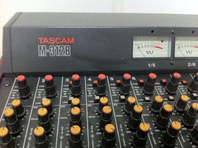 Vintage Tascam M 312B 12 Channel Studio Mixing Board EQ M312B  