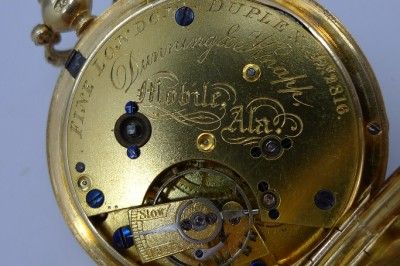 RARE 18K GOLD KEYWIND LONDON 1795 MULTI COLOR POCKET WATCH~IMPORTANT 