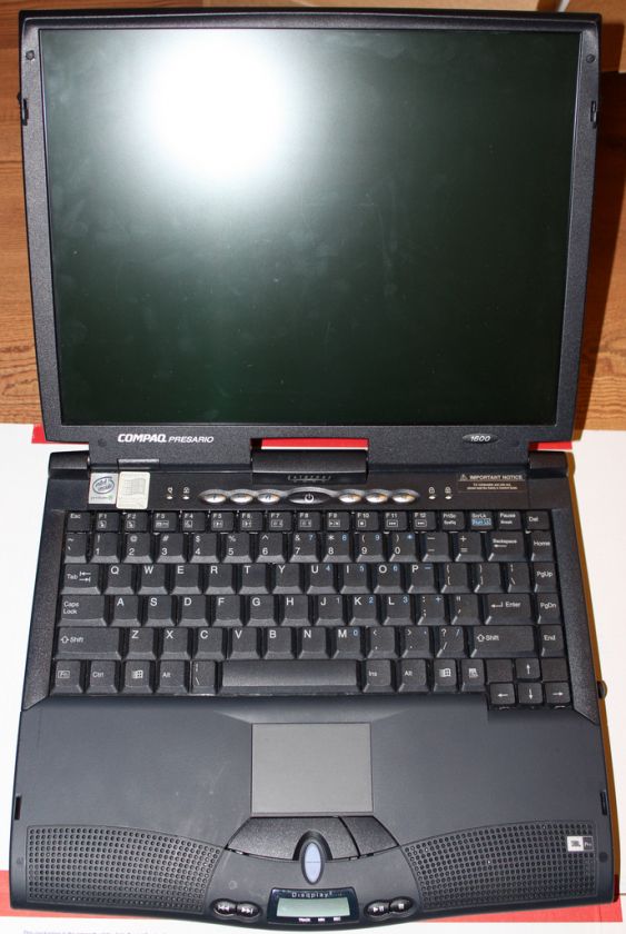 Compaq Presario 1456VQL1Q 2 128mb 4GB LAPTOP 1200 Series  