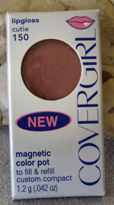 CoverGirl Magnetic Color Pot Lip Gloss Cutie 150   NEW  