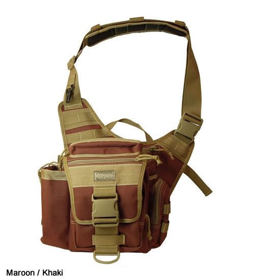 Maxpedition Jumbo Versipack   Maroon / Khaki   NEW  